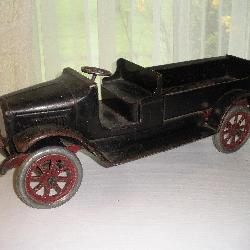 1920's BUDDY L METAL TOY EXPRESS TRUCK 23 IN LONG