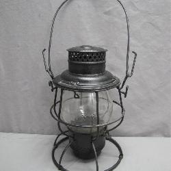 CNRY Railroad Lantern with Adlake Globe