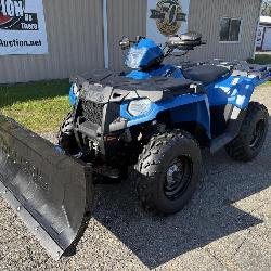2017 Polaris Sportsman 570 EFI ATV w/ Snow Plow 