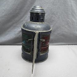 Maritime Signal Lantern With Colored Lenses