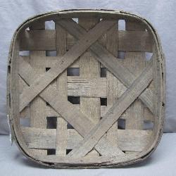 Square Split-Oak Gathering Basket