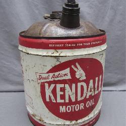 Mid-20th Century Kendall Motor Oil Can