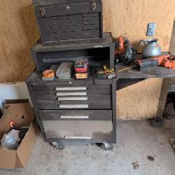 12 drawer Kennedy tool box, upper and lower