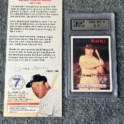 Mickey Mantle Cards & Collectibles - Online Antique & Collectible Auction out of North Kansas City Missouri - Shipping is Available