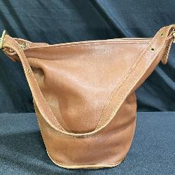 Vintage Brown Coach Maggie Bucket Bag