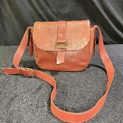 Paul Costelloe of London Tan Leather Crossbody Bag