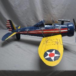 Handcrafted Model Aircraft with WWII Motif