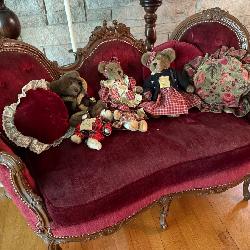 Victorian settee