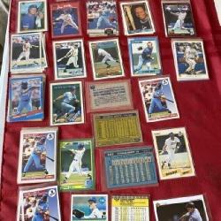 George Brett baseball cards.
