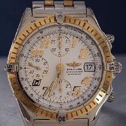 Breitling 18K, Stainless Chrono Watch