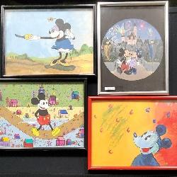 Lynn Gerstein (4) Acrylic Mickey Mouse