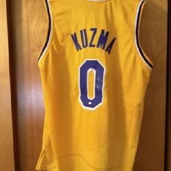 Kyle Kuzma Autographed Lakers Jersey
