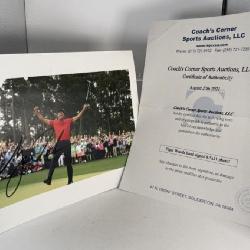 Tiger Woods Autographed Photo