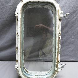 Perko Solid Brass Rectangular Porthole