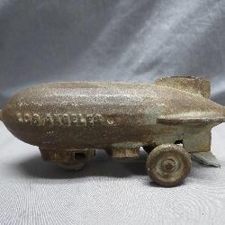 Cast Iron Los Angeles Zeppelin Toy Model