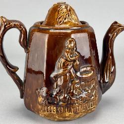 Bennington Earthenware Teapot, Approx. 7.5 inches
