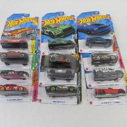 Lot of 12 Hot Wheels Diecast Cars