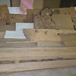 Tons of Raw and Finished Lumber