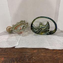 Art glass in Murano style
