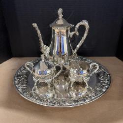 Silver Tea Set, made in Indonesia