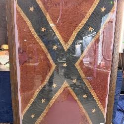 MID 19TH CENTURY TENNESSEE CONFEDERATE BATTLE FLAG