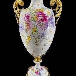 MONUMENTAL FRENCH SEVRES STYLE PORCELAIN AND