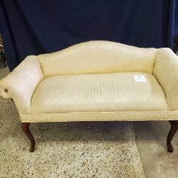 Queen Anne style small settee/loveseat