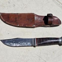Cattaraugus Fixed Blade Hunting Knife with