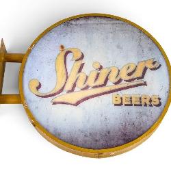 Vintage Shiner Beer Bar Sign