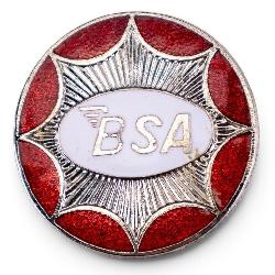 Vintage BSA Motorcycles Enamel Pin