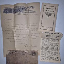 1918 Spanish Influenza Ephemera by G.H. Sherman, M.D.
