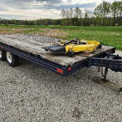 16' trailer (trailer only, mower deck not included