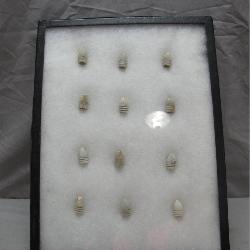 Framed Display of Civil War-Era Minie Balls