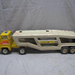 Tonka Car Carrier Truck with Yellow Cab