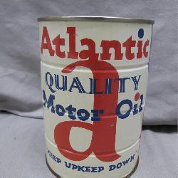 Atlantic Quality Motor Oil US Quart Can