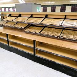 2022 54-inch Bakery Display Tables With Shelving