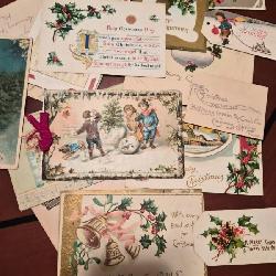Early 20th Century Christmas Postcards and Greeting Cards