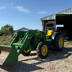 John Deere 5085 w/ H260 loader 4x4 dual hyd 3500hrs 
