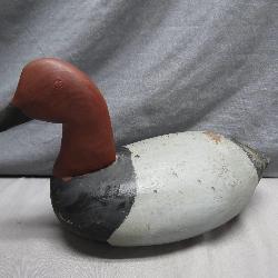 Hand-Painted Wooden Duck Decoy