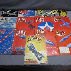 Complete 1939 Aero Digest & Bonus 1939 Magazine