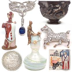 Fine Jewelry, Decorative Arts, Toys & Coins Online Auction