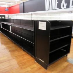 Madix Gondola Shelving 54in Tall 20/22 - 19ft W/4ft End Caps - Sold By The Foot