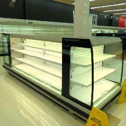 Hussmann Im-05 4-deck Deli Cases 2018 (2-4ft, 1-8ft Island) - Remote Cooled, No Compressor