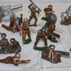 25pc. WW1 Lead Toy Soldiers