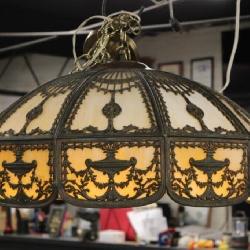 Caramel Glaze Glass Hanging Lamp