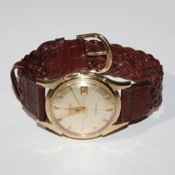 14kt Gold 1966 Bulova Men's Date King Calendar