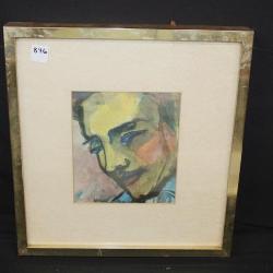 Lithograph of a Watercolor Painting 