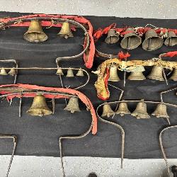 Henry Ford Museum Antique Horse Collar Hame & Sleigh Bells