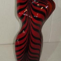 *RARE* MURANO GLASS FEMALE TORSO VASE
