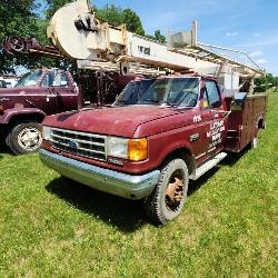 Ford F-350 Diesel Service Truck with Sme Ford F-35
